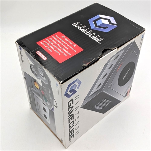 GameCube - Silver - Original Box - Console - SNR DEH11044061 (B Grade) (Used)