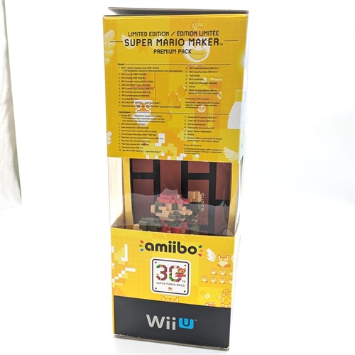 Nintendo Wii U - Super Mario Maker Premium Pack - 32GB - Console - SNR FEM108730267/JEM117139303  (B Grade) (Used)