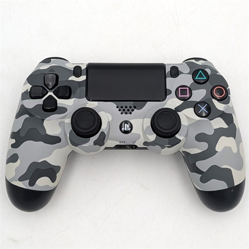 Dual Shock 4 Wireless Controller - White Camouflage - PS4 Accessories (B Grade) (Used)