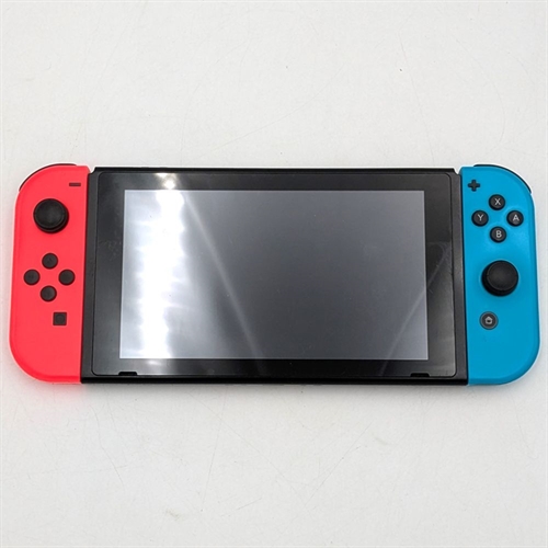 Nintendo Switch - Neon Blue and Red - Console - 2019 Version - SNR XKJ70110885347 (B Grade) (Used)