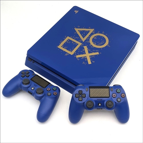 Playstation 4 - Days of Play Limited Edition - 500GB HDD - Console - CUH-2116A - SNR 03-27452568-5650700 (B Grade) (Used)