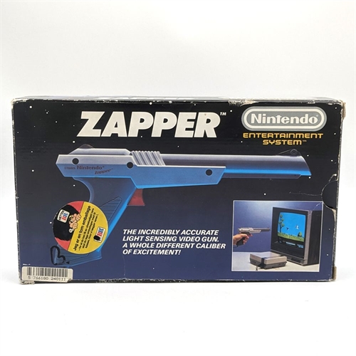 Nintendo Zapper - Grey - Original Box - NES Accessories (Used) (B Grade)