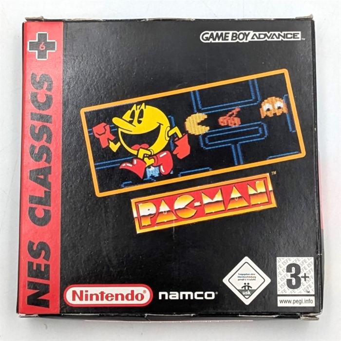 Pac-Man NES Classics - Complete In Box - GameBoy Advance game (B Grade) (Used) (Eng)
