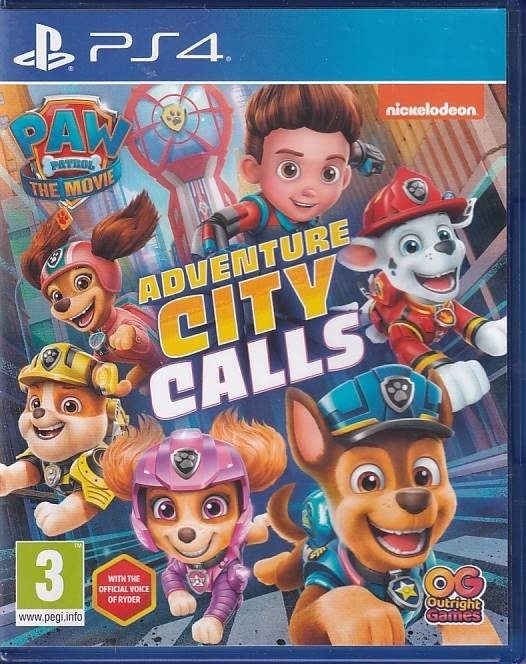 Paw Patrol The Movie Adventure City Calls - PS4 (B Grade) (Gebraucht) (Eng)