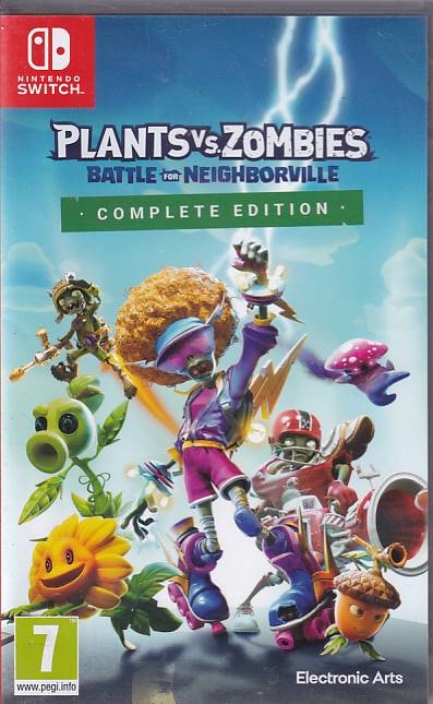 Plants Vs Zombies Battle for Neighborville - Complete Edition - Nintendo Switch (A Grade) (Used) (Eng)