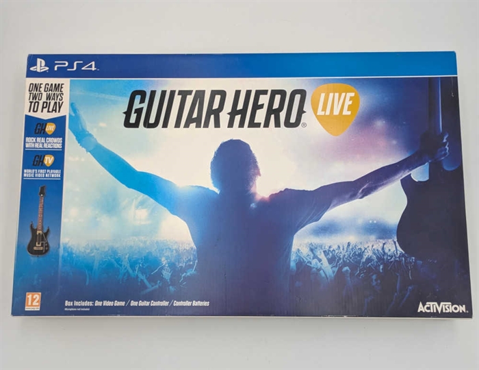 Playstation 4 Guitar Hero Controller - Guitar Hero Live - Original Box - PS4 Accessories (B Grade) (Used)