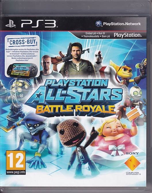 Playstation All-Stars Battle Royale - PS3 (B Grade) (Genbrug)