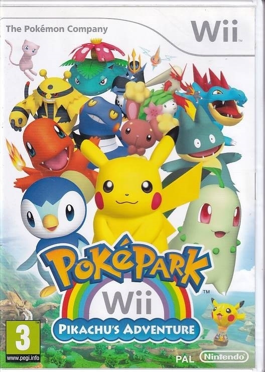 PokePark Wii Pikachus Adventure - Nintendo Wii (B Grade) (Used) (Eng/German)