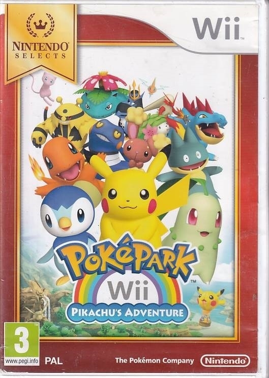 PokePark Wii Pikachus Adventure Nintendo Selects - Nintendo Wii (B Grade) (Used) (Eng)
