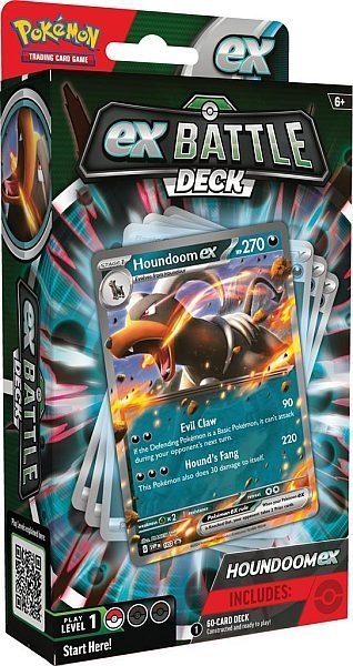 Pokemon EX Battle Deck Houndoom EX - Pokemon card EN