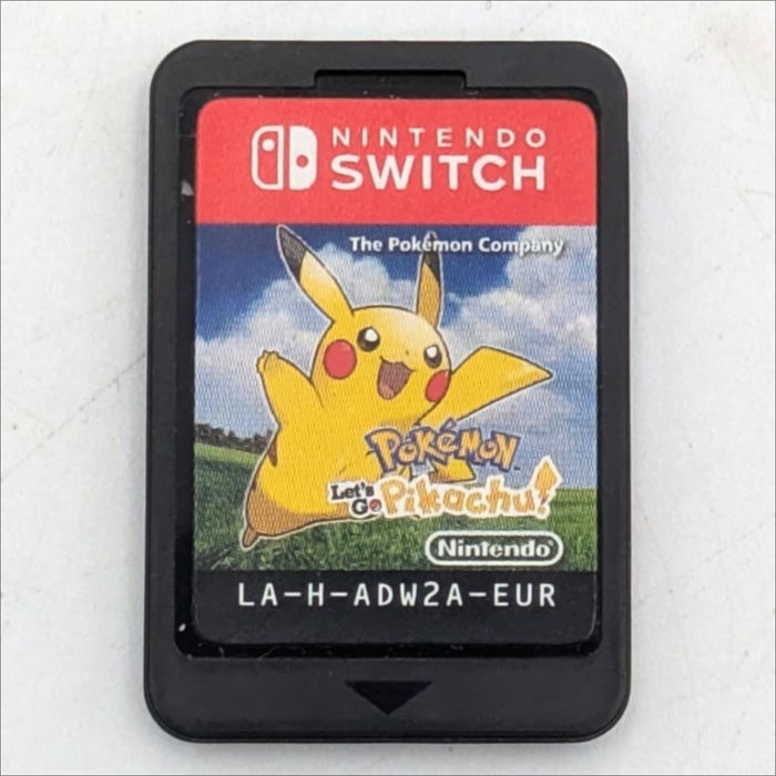 Pokemon Lets Go Pikachu - Cartridge - Nintendo Switch Game (A Grade) (Used) (ENG)