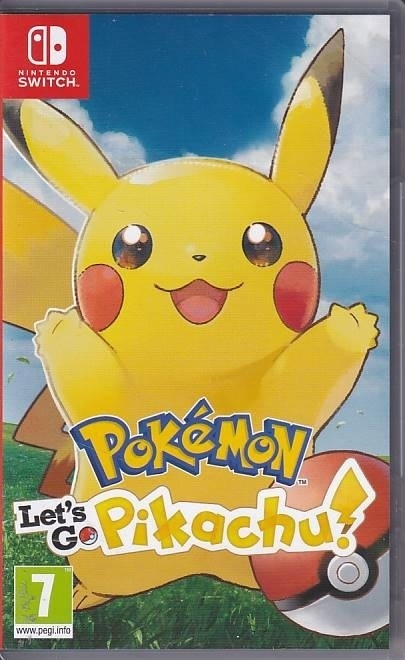 Pokemon Lets Go Pikachu - Nintendo Switch spil (A Grade) (Used) (eng)