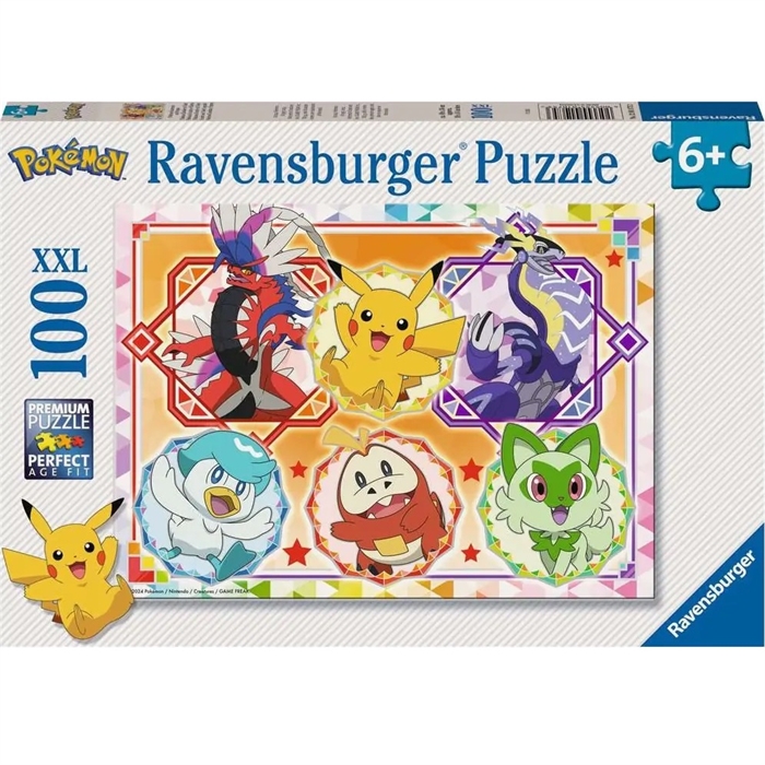 Pokemon Jigsaw - 100 XXL Pokemon Scarlet And Violet Legends - 100 Pieces