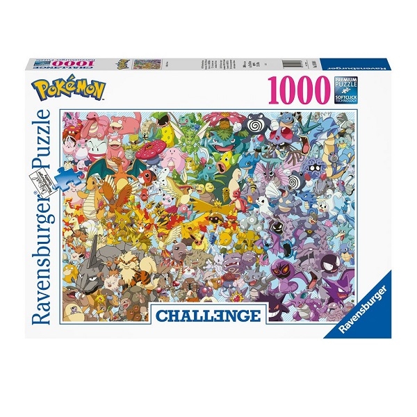 Pokemon Jigsaw Puzzle - Pokemon Challenge - 1000 Pieces