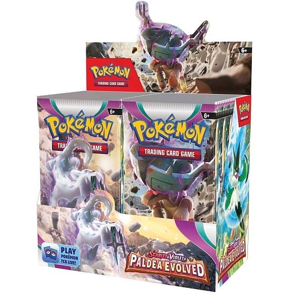 Pokemon TCG - Scarlet & Violet - Paldea Evolved - Booster Box Display (36 Booster Packs)