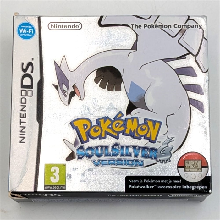 Pokemon SoulSilver Version - Complete In Box - Nintendo DS (B Grade) (Used) (Eng)