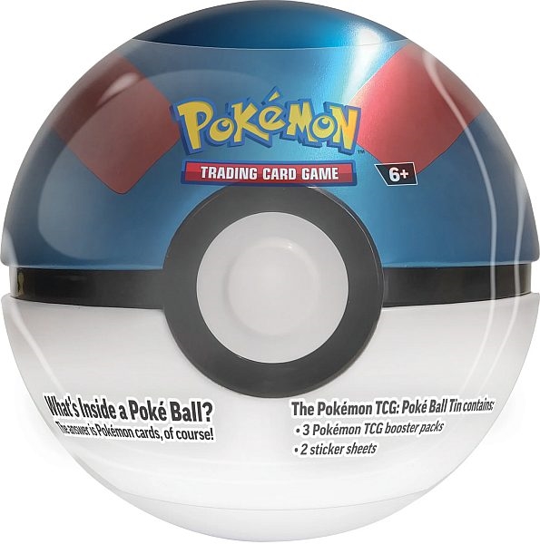 Pokemon TCG - Tin PokeBall 2023 - Great Ball