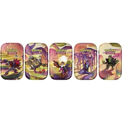 Shrouded Fables -  All 5 Mini Tin (1 of each - 5 pcs in total) - Pokemon TCG (ENG)