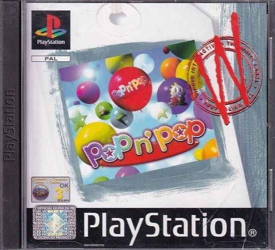 Pop n Pop - White Label - PS1 (B Grade) (Gebraucht) (Eng)