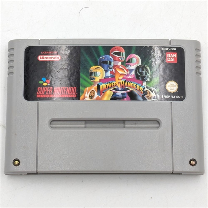 Mighty Morphin Power Rangers - Cartridge - SNES Game (EUR) (ENG) (B Grade) (Used)