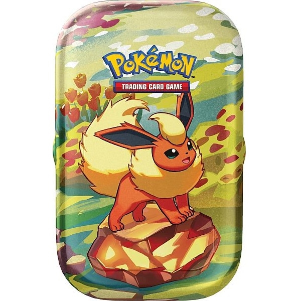 Prismatic Evolutions - Mini Tin - Flareon - Pokemon TCG 