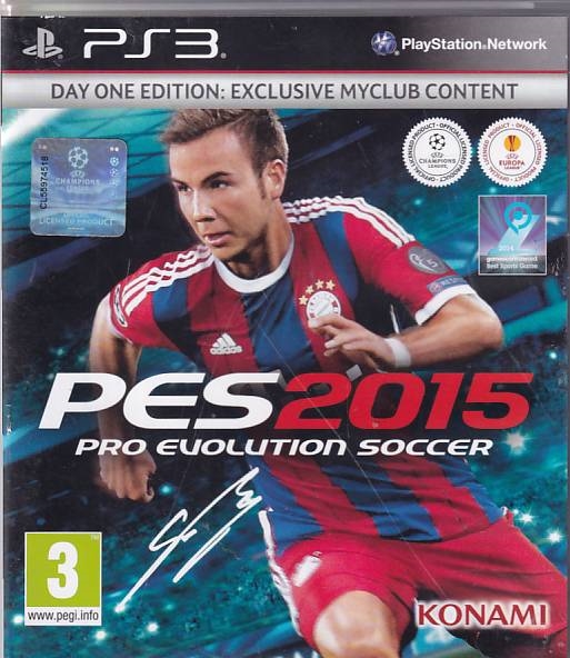 Pro Evolution Soccer 2015 - PS3 (B Grade) (Used) (Eng)