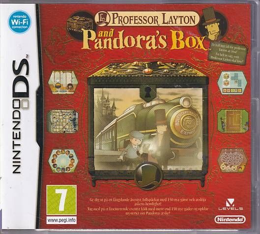 Professor Layton and Pandoras Box - Nintendo DS (A Grade) (Used) (eng)