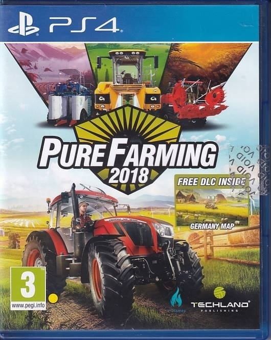 Pure Farming 2018 - PS4 (B Grade) (Used) (Eng)