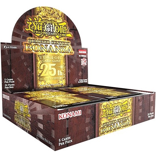 Quarter Century Bonanza - Booster Box Display (24 Booster Packs) - Yu-Gi-Oh TCG (Eng)