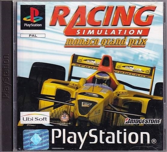 Racing Simulation Monaco Grand Prix - PS1 (B Grade) (Used) (Eng)
