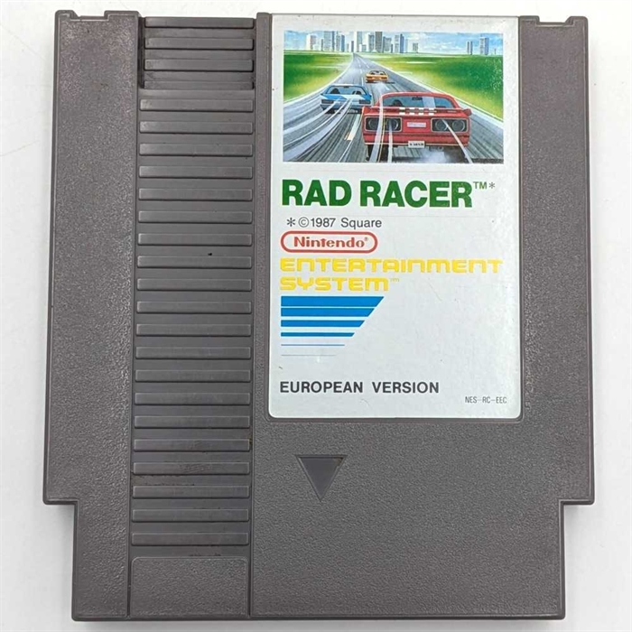 Rad Racer - EEC - NES Game (B Grade) (Used)