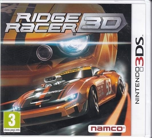 Ridge Racer 3D - Nintendo 3DS Spil (A Grade) (Used) (eng)