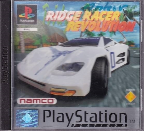 Ridge Racer Revolution Platinum - Missing Manual - PS1 (B Grade) (Used) (Eng)