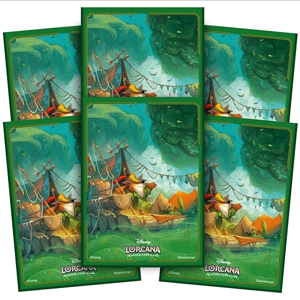 Disney Lorcana Robin Hood Daydreamer Plastiklommer (65 Sleeves) 