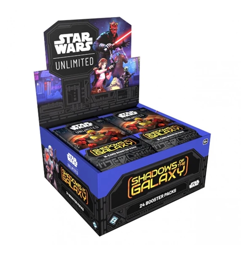 Shadows of the Galaxy - Booster Box Display (24 Booster Packs) - Star Wars unlimited (Eng)