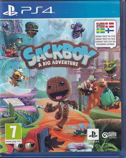 Sackboy A Big Adventure - Nordic Version - PS4 (A Grade) (Used) (Eng)