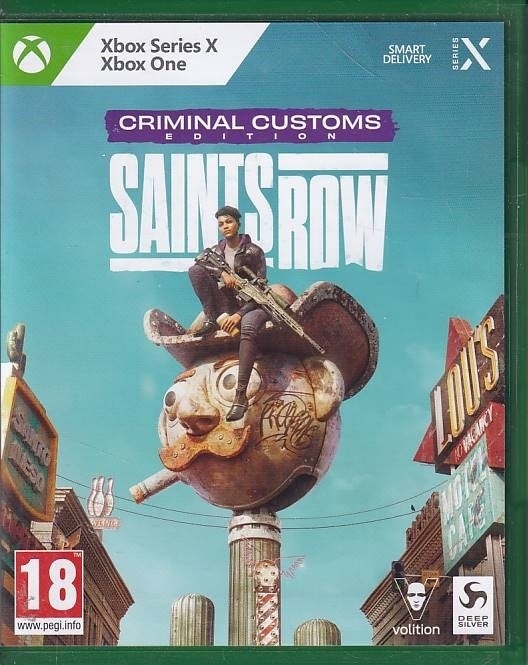 Saints Row Criminal Customs Edition - XBOX Series X (A Grade) (Used) (eng)