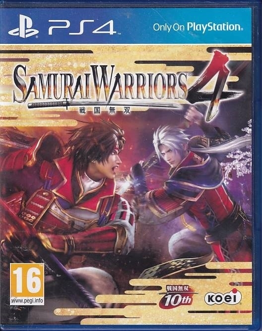 Samurai Warriors 4 - PS4 Spil (A Grade) (Used) (eng)