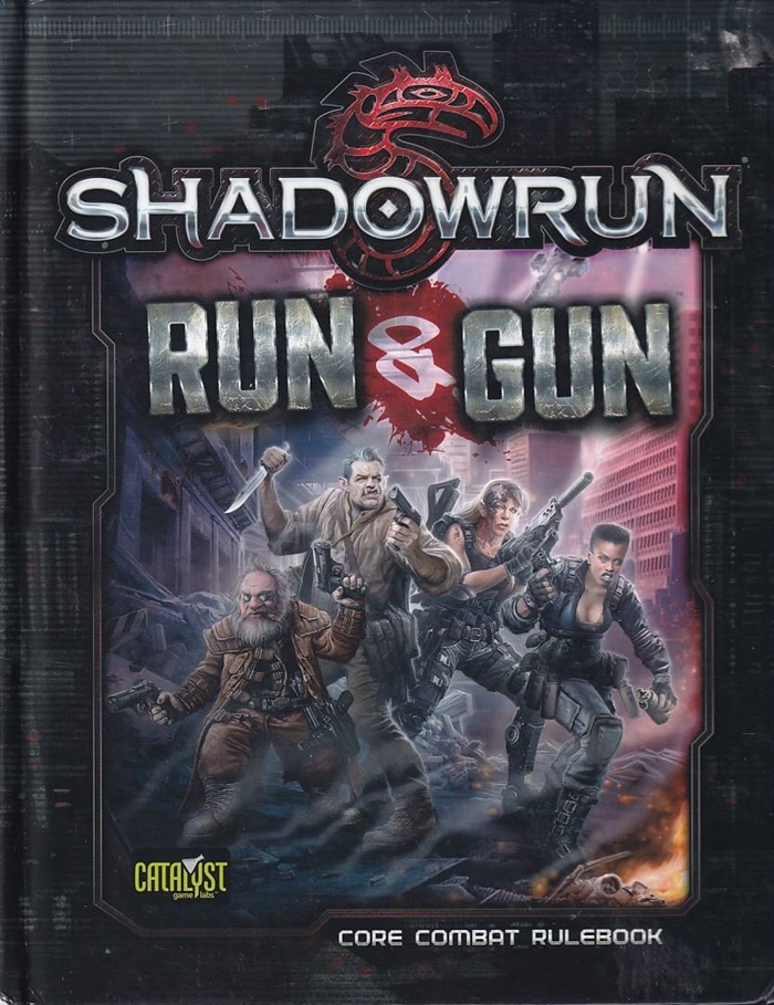 Shadowrun 5th Edition - Run and Gun - Core Combat Rulebook (B-Grade) (Used) (Eng)