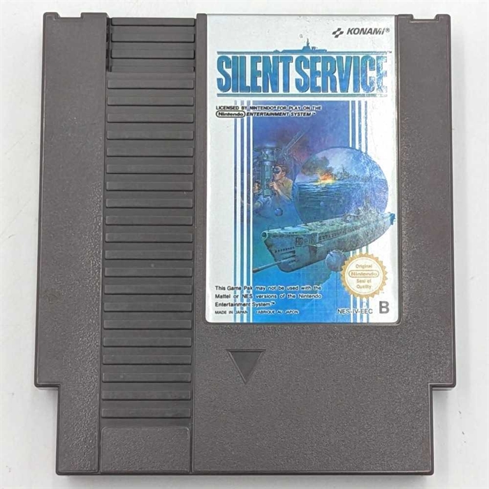 Silent Service - EEC - NES Game (B Grade) (Used)