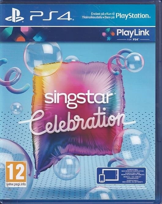 SingStar Celebration - PS4 (A Grade) (Used) (eng)