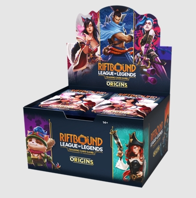 Set One: Origins - Booster Box Display (24 Booster Packs) - Riftbound: League of Legends TCG (Eng)