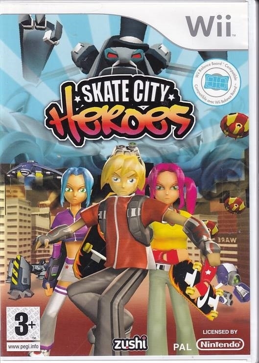 Skate City Heroes - Wii (B Grade) (Gebraucht) (Eng)