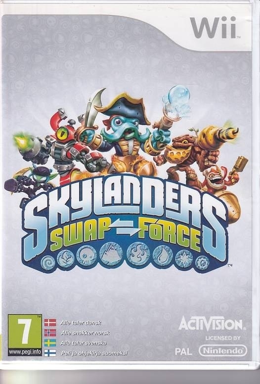 Skylanders Swap Force - Nordic version - Nintendo Wii - (B Grade) (Used) (Eng)