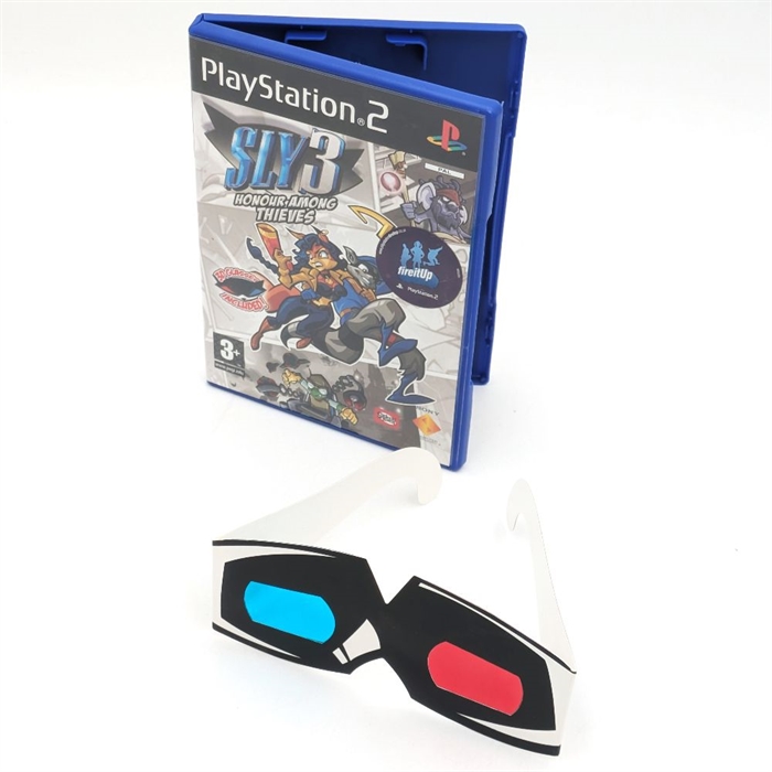 Sly 3 - With 3D Glasses - PS2 (B Grade) (Used) (Eng)