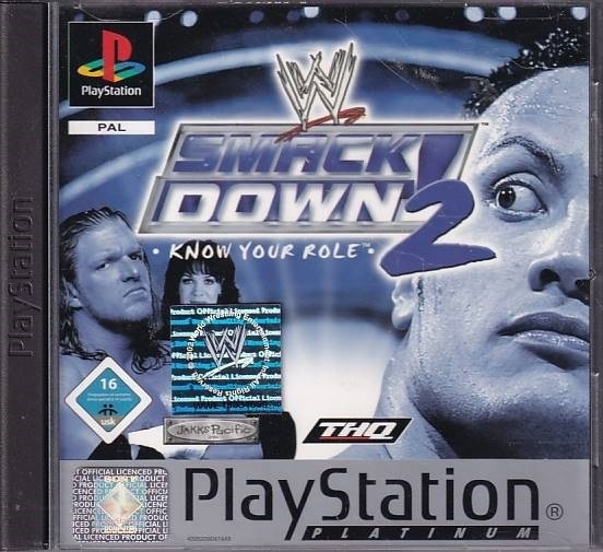 Smackdown 2 Platinum - PS1 (B Grade) (Used) (eng)