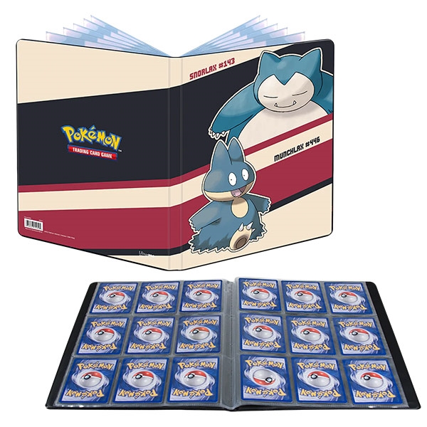 Snorlax and Munchlax - 9-Pocket - A4 Pokemon Binder