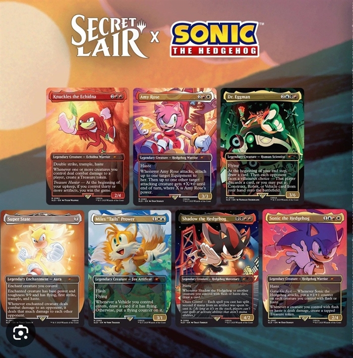 Sonic (Regular) - Secret Lair Drop series - Magic the Gathering (ENG)