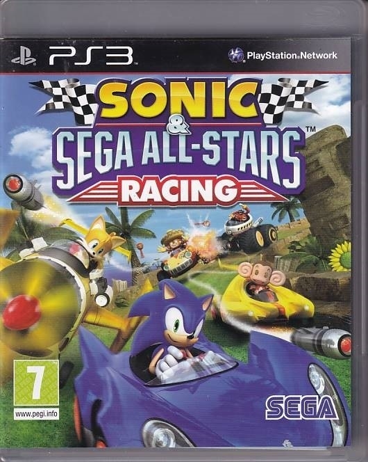 Sonic And Sega All Stars Racing - PS3 (B Grade) (Used) (Eng)
