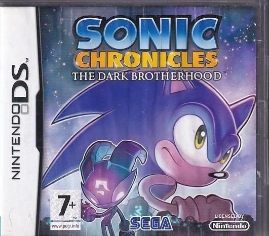 Sonic Chronicles The Dark Brotherhood - Nintendo DS (Eng) (B Grade) (Used)